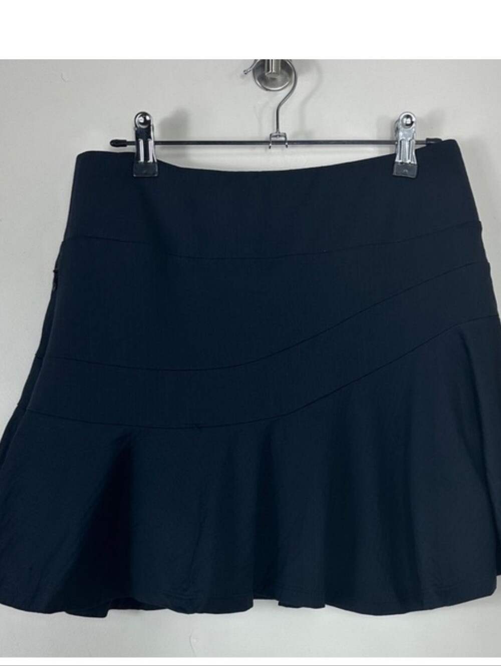 IBKUL Black Flounce Skort - Women's Athletic Skirt - Picture 9 of 13